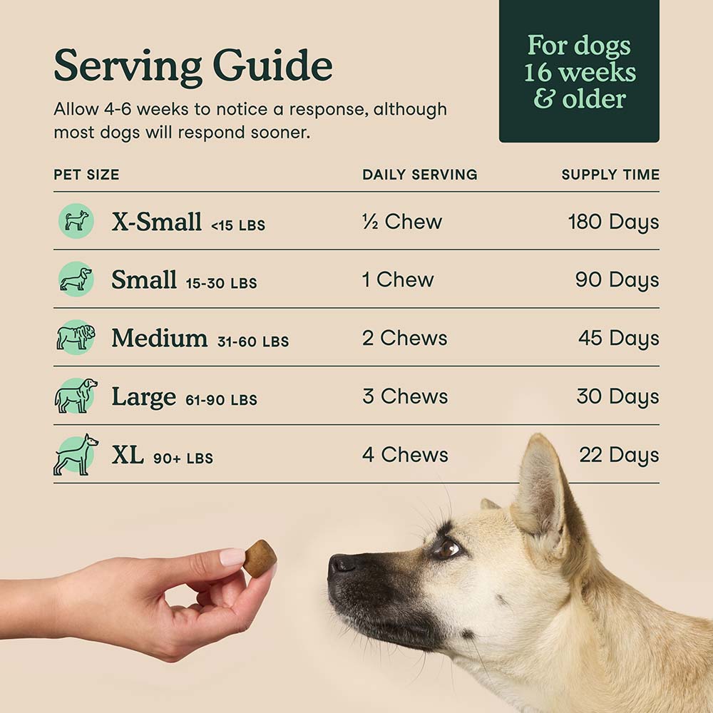 Fera Pets Hip + Joint Dog Supplement Chews 90ct